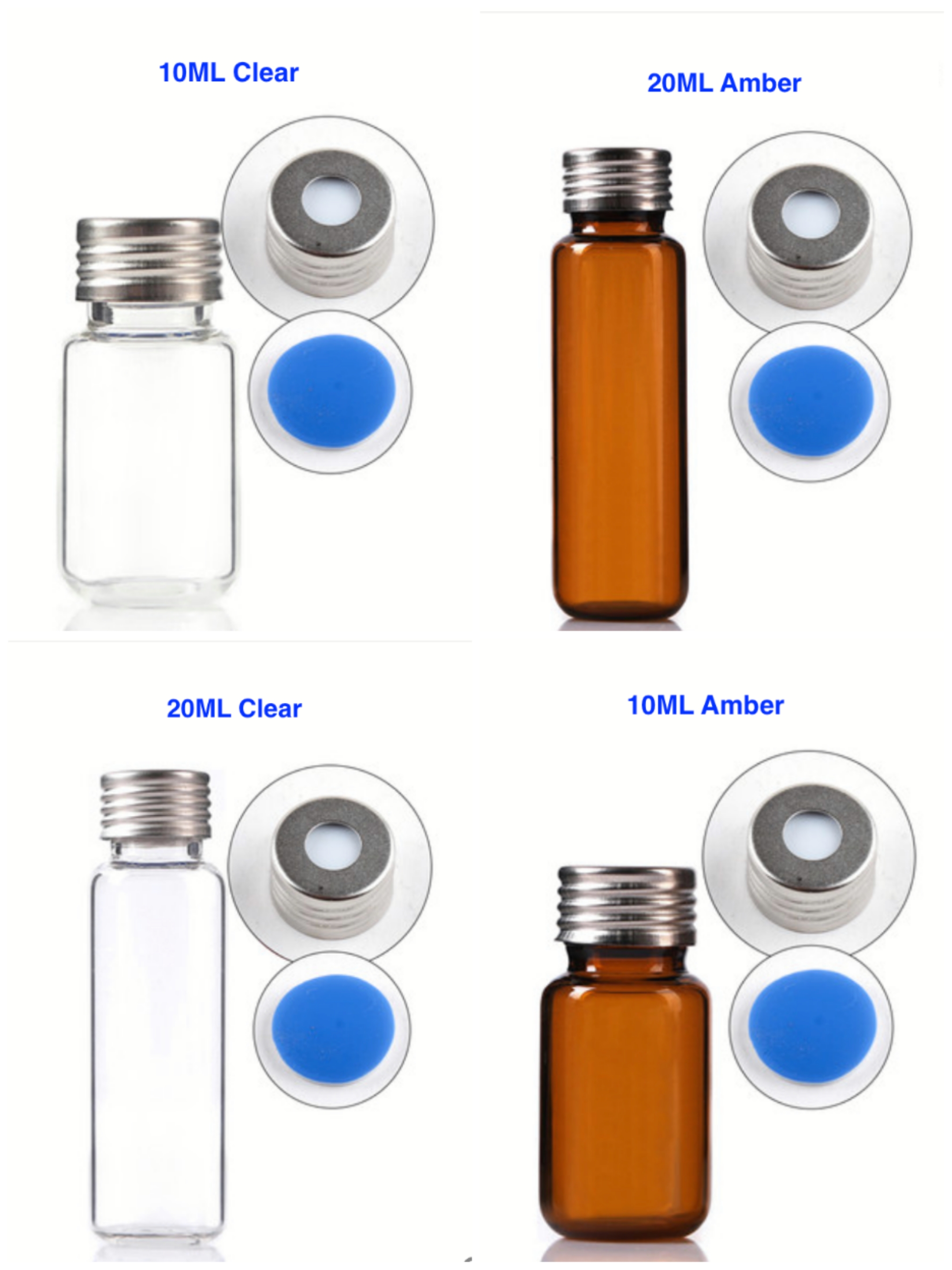 精密磁性螺口（kǒu）樣品瓶18mm