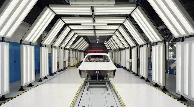 寶馬慕尼黑塗裝車間