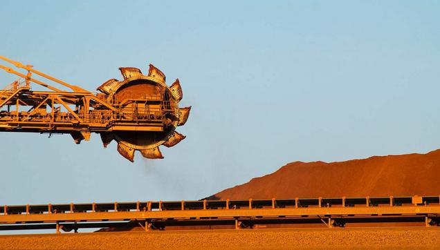 鐵（tiě）礦石開采